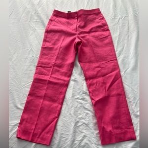 J Crew Women’s Pants - Size 8, bright pink, new with tags